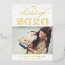 Clase de tipografía de época de 2025 Graduación fo