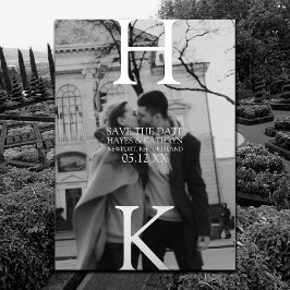 Invitación Con Relieve Metalizado Clásica estética del viejo dinero Mínima Guardar l