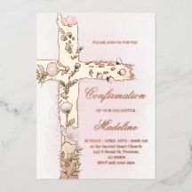 confirmación de la Santa Cruz floral