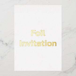 Invitación Con Relieve Metalizado Crea tus propios 4,5” x 6,25”