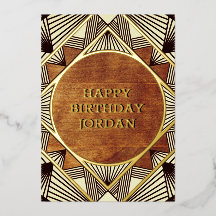  Cumpleaños Personalizado Masculino Retro Rústico 