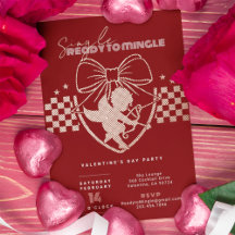 Cupid Rojo Singles Fiesta de San Valentín de Oro