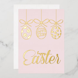 Invitación Con Relieve Metalizado Decoración de lujo con papel de aluminio para Pasc