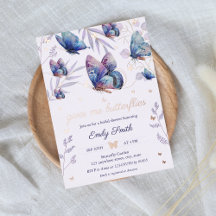 Él me da Mariposas Despedida de Soltera Lavanda