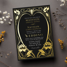 Elegante Boda Art Nouveau de Loto
