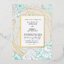 elegante Boda costera costera