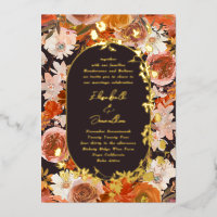 Elegante Boda de Abundancia Oval Gold