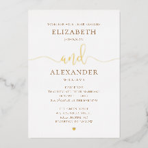 Elegante boda de oro. Caligrafía clásica de escrit
