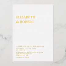 Elegante Boda Minimalista y elegante moderno