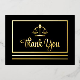 Invitación Con Relieve Metalizado Elegante Fiscal Gracias Postcard Relieve metalizad