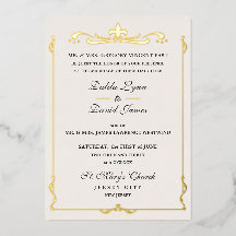 Elegante Fleur-de-Lis Florentina en Oro Blanco