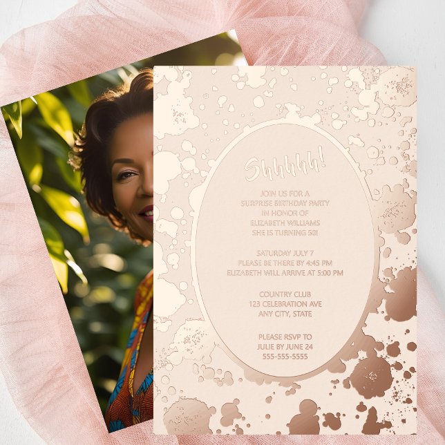 Invitación Con Relieve Metalizado Elegante foto 50 en Personalizado trasero Cumpleañ (Subido por el creador)