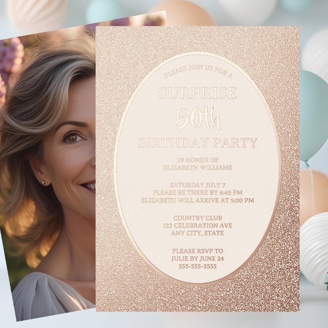 Invitación Con Relieve Metalizado Elegante foto 50 en Personalizado trasero Cumpleañ (Subido por el creador)