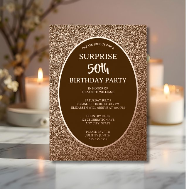 Invitación Con Relieve Metalizado Elegante foto 50 en Personalizado trasero Cumpleañ (Subido por el creador)