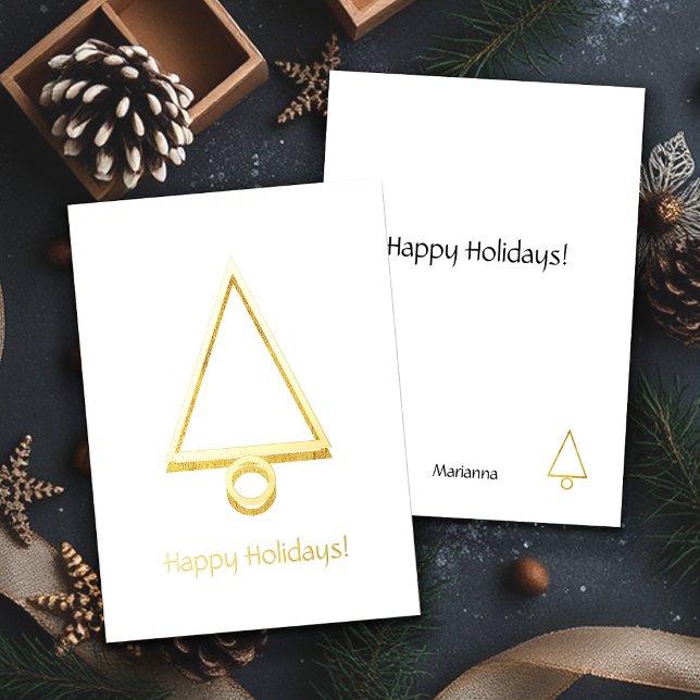 Invitación Con Relieve Metalizado Elegante Invitación al Relieve metalizado navideño (Subido por el creador)