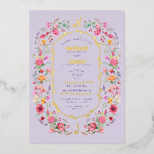 Elegante Meadow Spring Garden Wedding