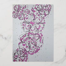 Elegante patrón floral