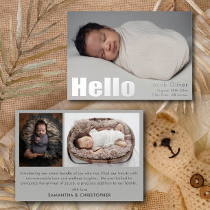 Invitación Con Relieve Metalizado Elegante Relieve metalizado plateado Invitación de