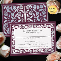 Espada de plata medieval malva RSVP de boda real