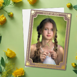 Invitación Con Relieve Metalizado Estilo tarot