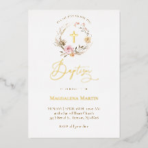 floral Baptismo