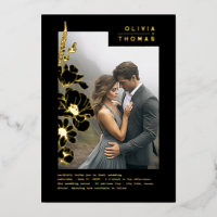 Flores silvestres elegante foto romántica de Boda 