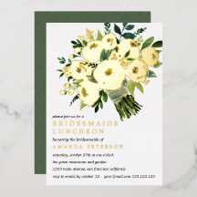 Foil Bloom | Almuerzo de Damas de Honor Boda 
