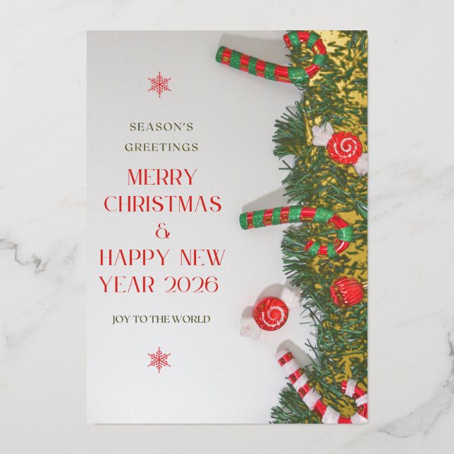 Invitación Con Relieve Metalizado Foil Invitation (Anverso)