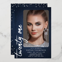 Foto de cumpleaños 21 de Glam Denim Diamonds Blue