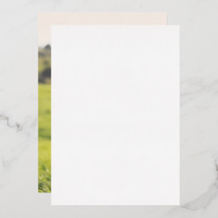 Invitación Con Relieve Metalizado Foto minimalista de Relieve metalizado plateado en