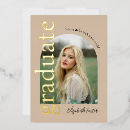 Invitación Con Relieve Metalizado Fotorreportaje moderno