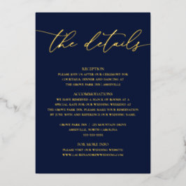 Invitación Con Relieve Metalizado Gabinete de Bodas Minimalistas de Relieve metaliza