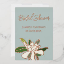 Gardenia floral blanca simple Jardín ducha de novi