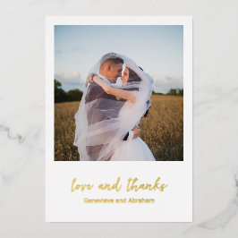 Invitación Con Relieve Metalizado Genevieve Photo Modern Boda