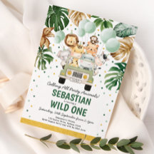 Globos de animales Safari Fiesta de un cumpleaños 