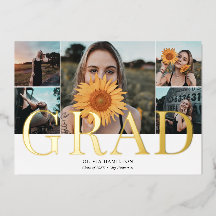 Grad Chic Multi Foto Graduación