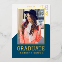 Graduación con Foto Moderna