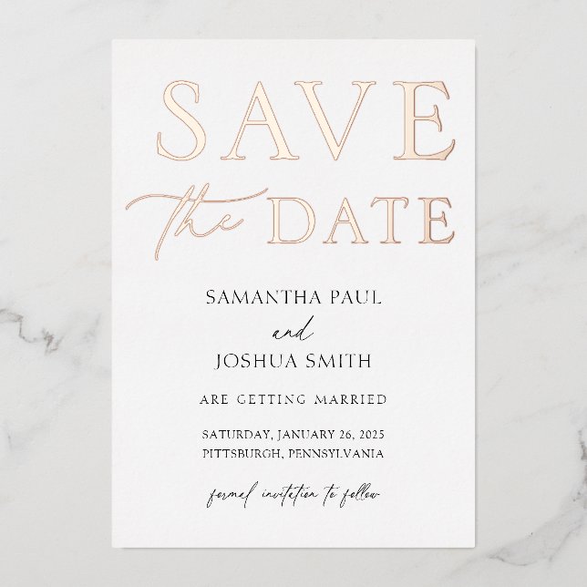 Invitación Con Relieve Metalizado Guardar la invitación al Relieve metalizado de fec (Anverso)