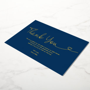 Invitación Con Relieve Metalizado Guión de Baby Shower Niño Azul Real Corazón