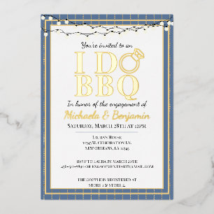 Invitación Con Relieve Metalizado Hago duchador de las parejas de partidos de compro