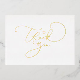 Invitación Con Relieve Metalizado Hermoso Script Caligrafía Agradecido