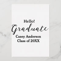 Hola clase de graduados de 20XX nombre felicitacio