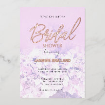 Hydrangea Floral Bridal Shower