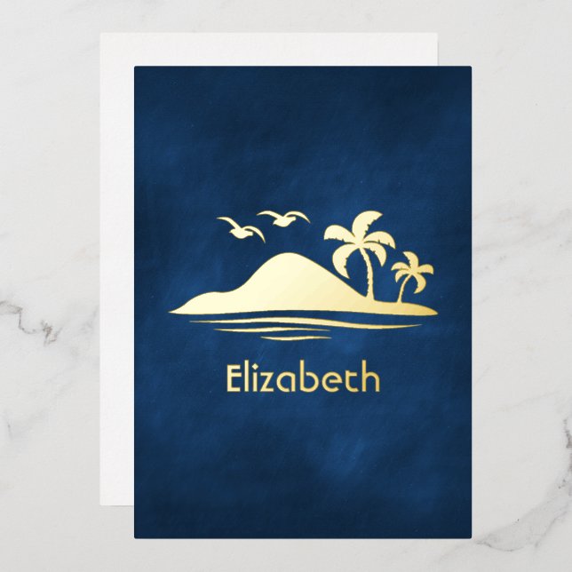 Invitación Con Relieve Metalizado Invitación a Relieve metalizado de ducha de novia  (Anverso/Reverso)