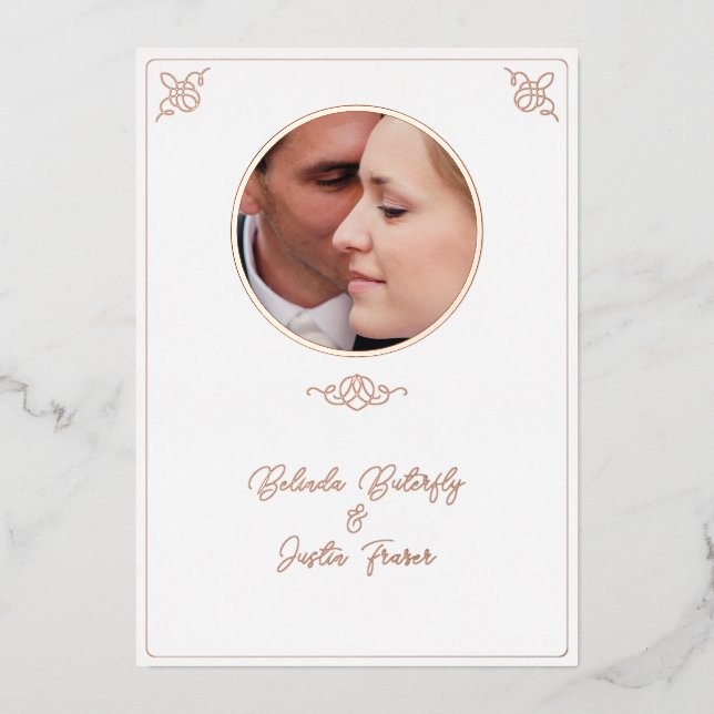 Invitación Con Relieve Metalizado Invitación a Relieve metalizado de invitación a ma (Anverso)