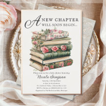 Invitación al Relieve metalizado de Baby Shower co