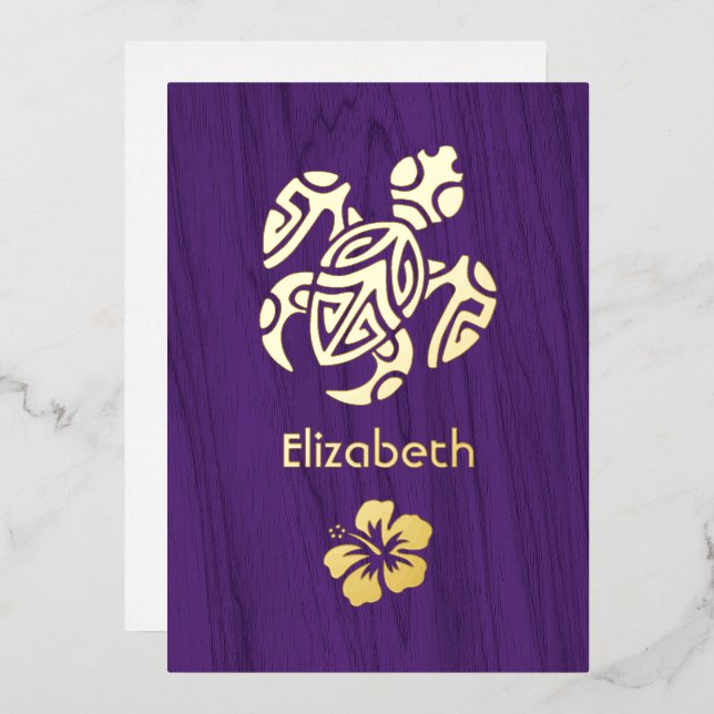 Invitación Con Relieve Metalizado Invitación al Relieve metalizado de ducha de novia (Anverso/Reverso)