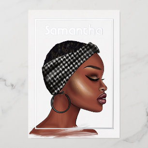 Invitación Con Relieve Metalizado Invitación al Relieve metalizado de fiesta de cump