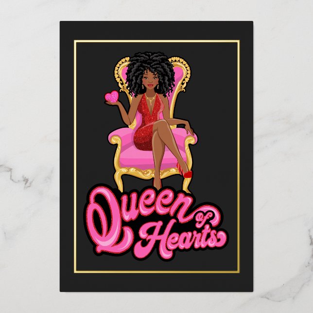 Invitación Con Relieve Metalizado Invitación al Relieve metalizado de fiesta de cump (Anverso)