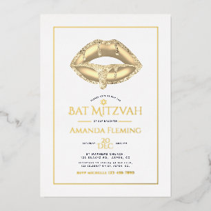 Invitación Con Relieve Metalizado Invitación al Relieve metalizado fotográfico Mitzv